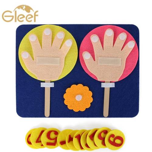 Finger Counting Early Teaching Toy Felt Math toys