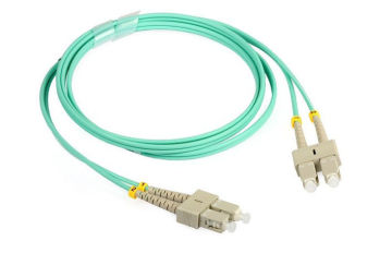 Multi Mode Duplex Sc To Sc Fiber Patch Cord For Fos / Lan / Ftth