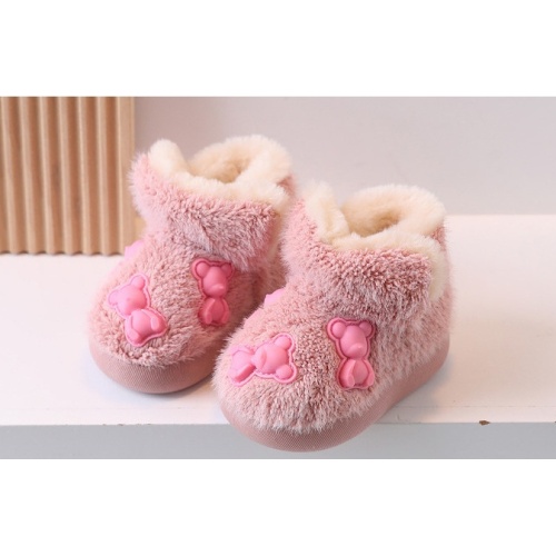 Botas quentes de inverno sapatos de bebê recém -nascidos botas de neve