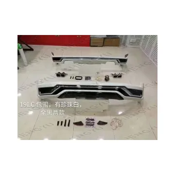 Front Lip and Rear Diffuser Tail Pipes for Land Cruiser 200 2019