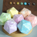 Healing Crystal Fizzy White Bath Salt Bombs Ball