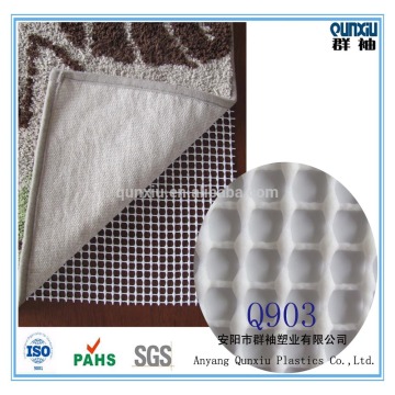 pvc anti slip mat/carpet underlay rug pad