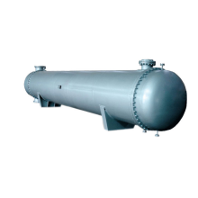 U-tube dry evaporator double machine series