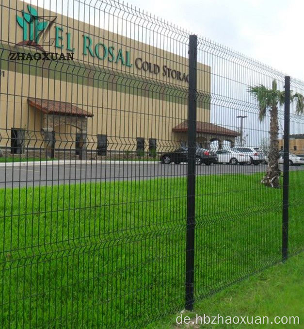 Garten im Freien gebrauchte 3D -gebogene Zaunpaneele