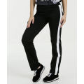 BlacK and white Contrast Side Panel Trousers