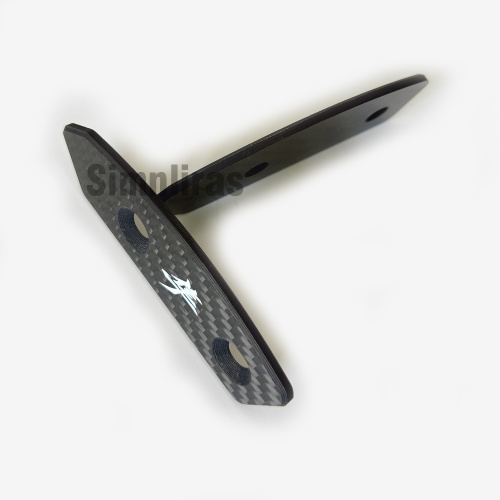 Blok lustrzany z płytki węglowej dla motocyklowych Hayabusa 21-2023+