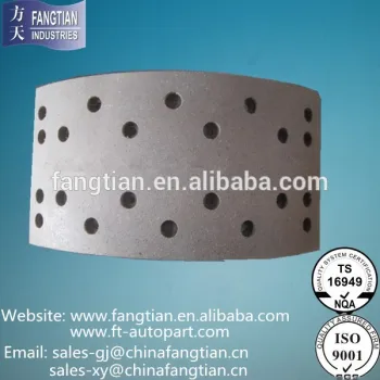 Heavy Duty Brake Lining Manufacturer