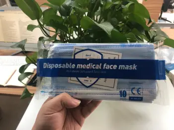 Disposable Medical Face Mask with Ear ties