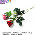 Gorąca sprzedaż Sztuczna róża z pojedynczej lateksowej róży