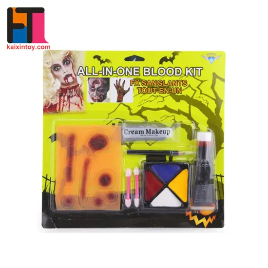 10250997 all in one easy wholesale Halloween makeup face paint kit