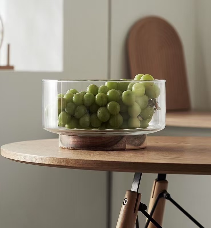 Large Glass Bowl - Aesthetic and Durable Design