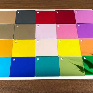 Colorful Acrylic Mirror Sheets: Versatile Decorations for Weddings, Photos, and Home