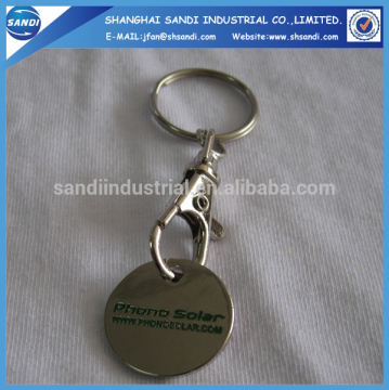 hot sale advertising metal keychain for men