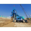 Chain knife type underground diaphragm wall forming machine