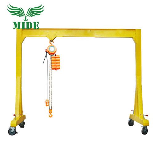 500kg Small Portable Gantry Crane With Hoist