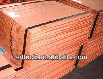 99.99% pure copper cathode