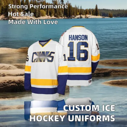 Custom Made Polyester Ice Hockey Shirts - Wholesale Sublimation Uniforms OEM Team Wear