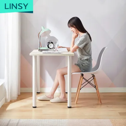 Linsy Luxury Modern White Executive Desk LS092V1