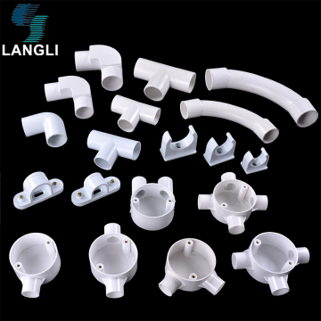Fireproof plastic 25mm pvc pipe fittings