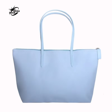 Women's PVC Large Capacity Tote Bag - Wholesale Crocodile Design Shoulder Bag for Shopping and Travel