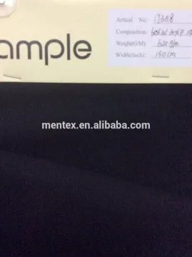 navy blended fabric