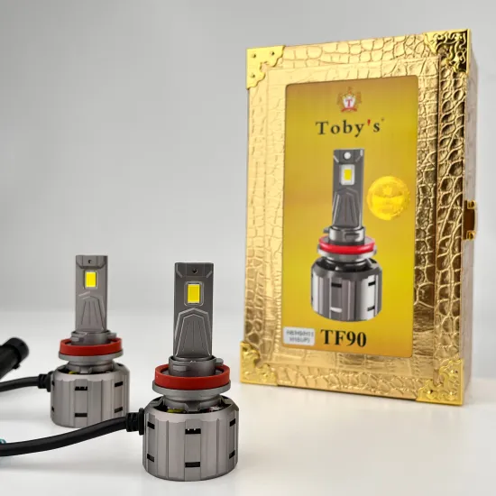 TF90 LED Car Headlight Bulbs: H4, H11, H7, 3570, & Dual Color Options for Enhanced Night Vision