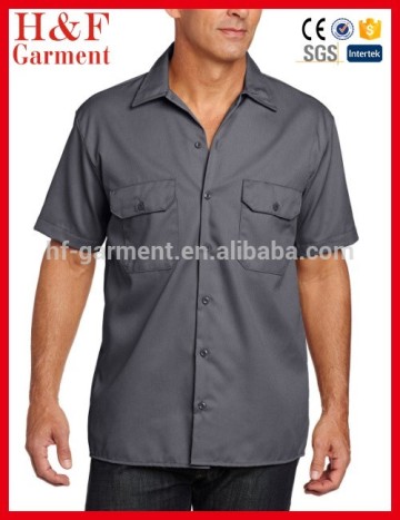 Mens work security workwear uniforms shirts