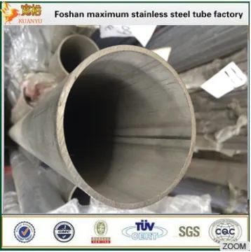 ASTM A312 tp304l pipe standards welded inox stainless steel dairy tube