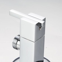 banheiro torneira de pia dupla de latão encaixes de rosca de válvula de corte para conexão Válvula de torneira angular