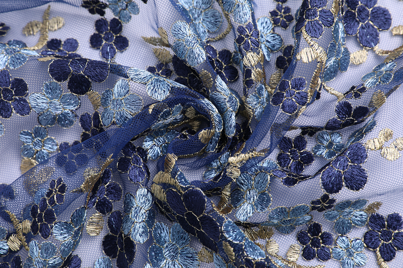 Lurex Thread Embroidery