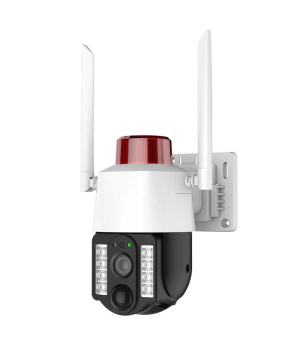 Veekei Tuya 1080p กล้องเรดาร์ไมโครเวฟพร้อม 4G/WiFi PTZ เพื่อความปลอดภัยในบ้านแบบพาโนรามา 360