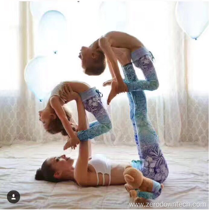 Yoga Wear Leggings Set Family yoga wear