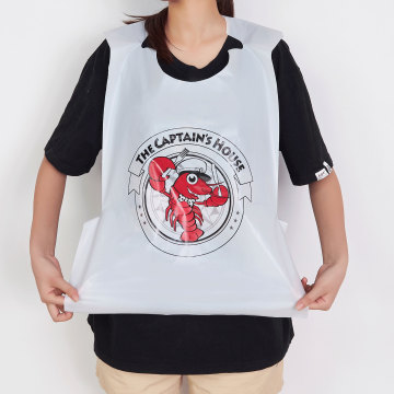 Disposable PE Plastic Apron - Kids and Adult Bib Apron in Stock