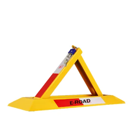 Foldable Personal Car Barrier for Parking Space Lock