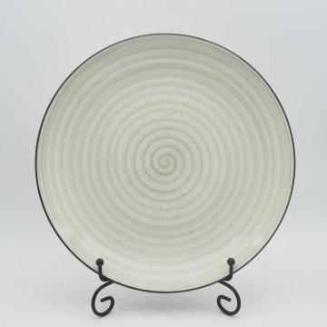 Set di stoviglie in ceramica, set per la cena, stoviglie dipinte a mano