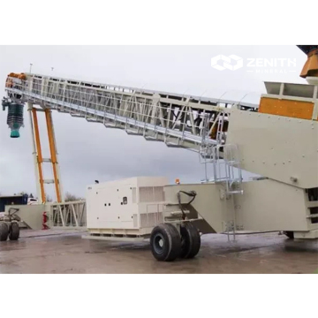 Continuous Mobile Vertical Screw Ship Unloader for Coal and Cement Loading (500 tons/hour)