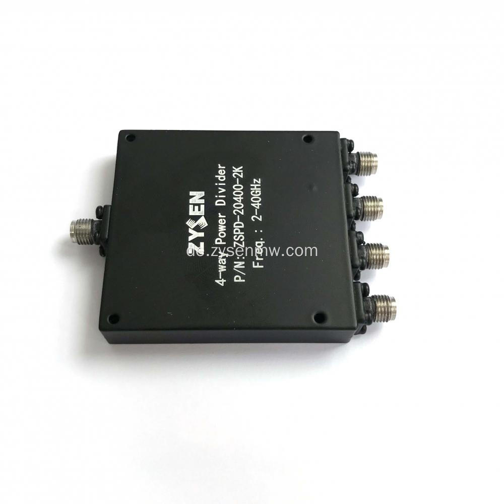 2-40 GHz 4-Wege-Leistungsstufer