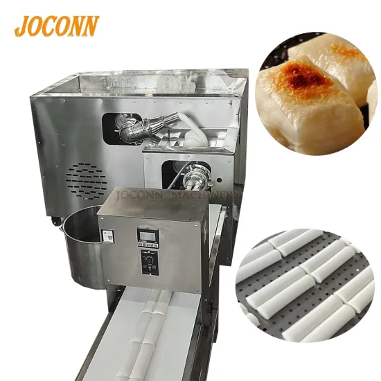 Stainless Steel Korean Rice Cake Maker Machinery | Topokki Extruder Machine | Tteokbokki Forming Machine