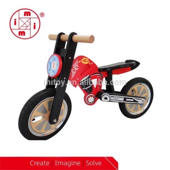 walking wooden bike