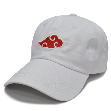 หมวกปัก 3D หมวกเบสบอล Snapback Red Clouds