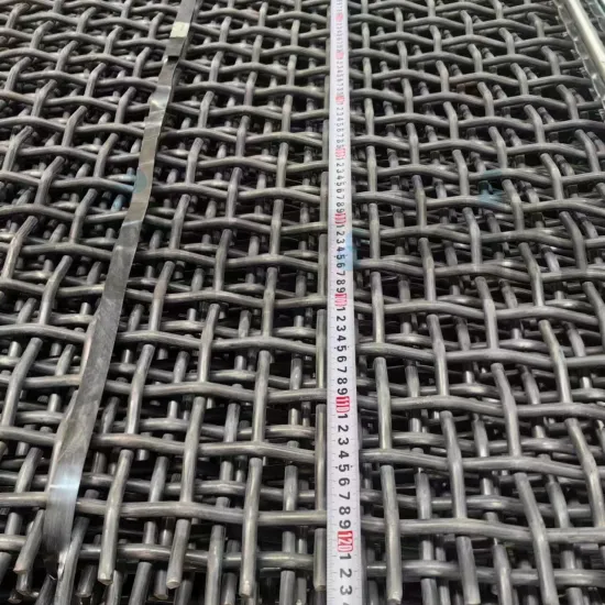 Vibrating Screen Crimped Wire Mesh for Stone Crushers