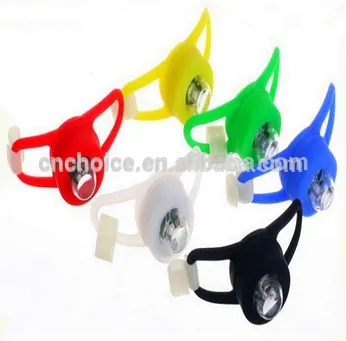 ningbo ninghai new product 2015 promotional gift high quality LED silicone led light bike light