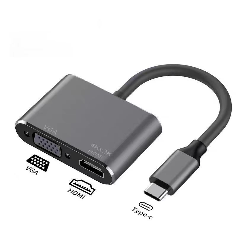 LinkTop Aluminum Alloy VGA HDMI 2-in-1 Converter
