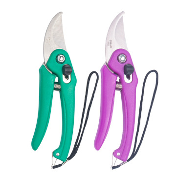 Curved Bypass Spring Fruit Tree Pruning Shears