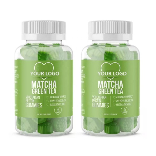 OEM/ODM Matcha Green Tea Gummies Slimming 100% Vegan