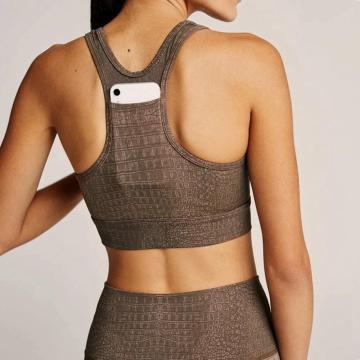 Ensemble de gym d&#39;entraînement de yoga pour femmes avec impression par sublimation