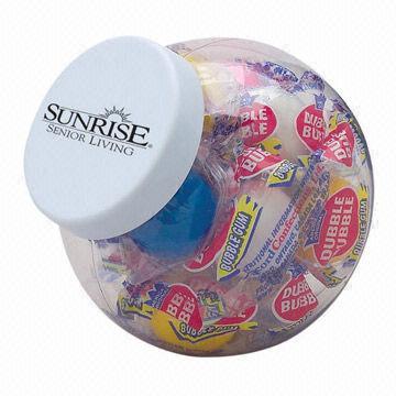Mini Candy Jar con doppia gomma da masticare