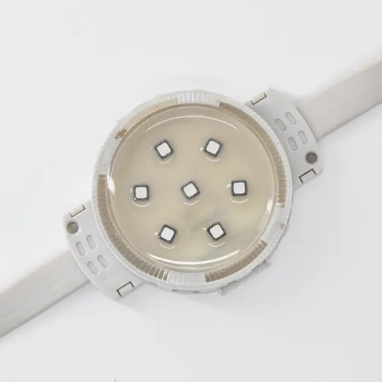 50mm LED Pixel Light with RGB Functionality: Outdoor Waterproof DC24V 5050 Chip LED Pixel Point Lighting