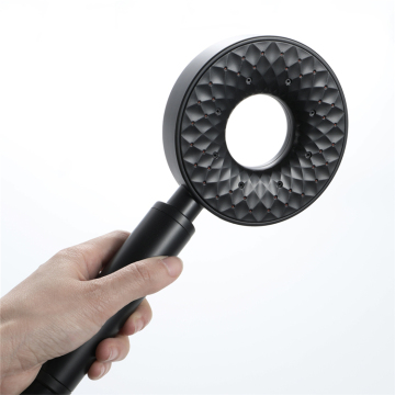 ABSRound black hand shower black shower