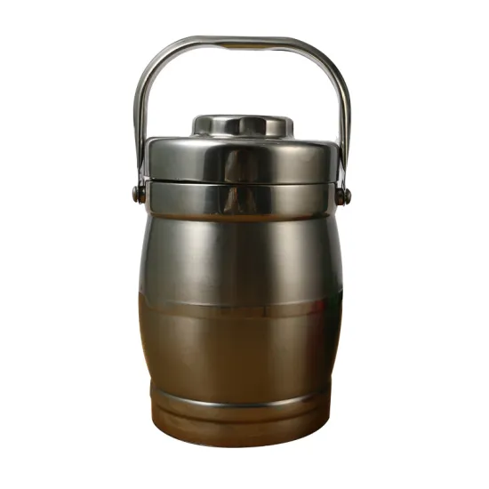 Wholesale Stainless Steel Double Wall Food Carrier Insulation Lunch Box Vacuum Lunch Box